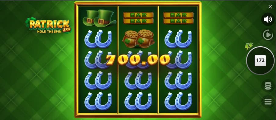 3x5 Patrick- Hold The Spin Win