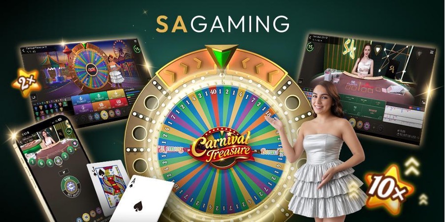 SA Gaming logo